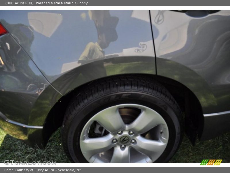 Polished Metal Metallic / Ebony 2008 Acura RDX