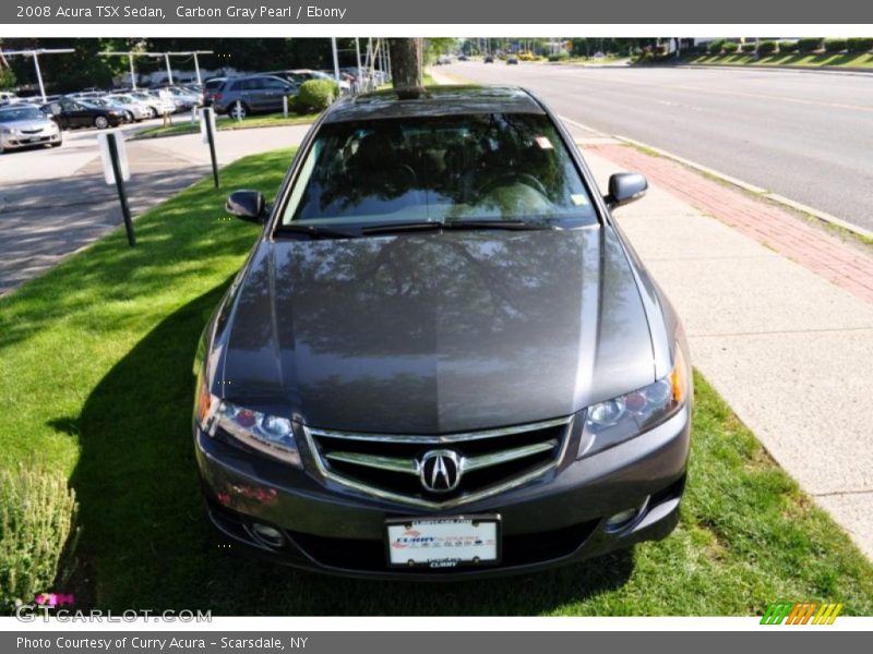 Carbon Gray Pearl / Ebony 2008 Acura TSX Sedan