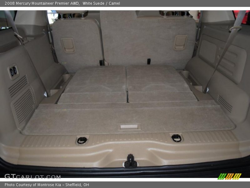 White Suede / Camel 2008 Mercury Mountaineer Premier AWD