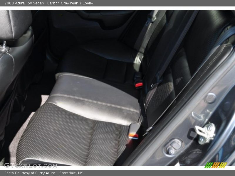 Carbon Gray Pearl / Ebony 2008 Acura TSX Sedan