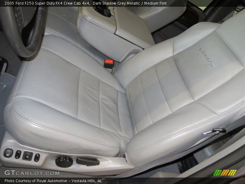 Dark Shadow Grey Metallic / Medium Flint 2005 Ford F250 Super Duty FX4 Crew Cab 4x4