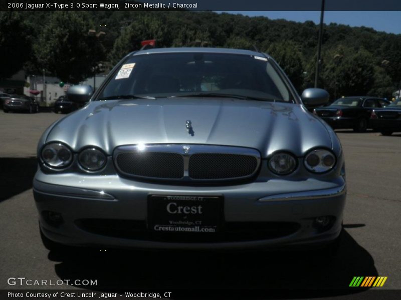 Zircon Metallic / Charcoal 2006 Jaguar X-Type 3.0 Sport Wagon