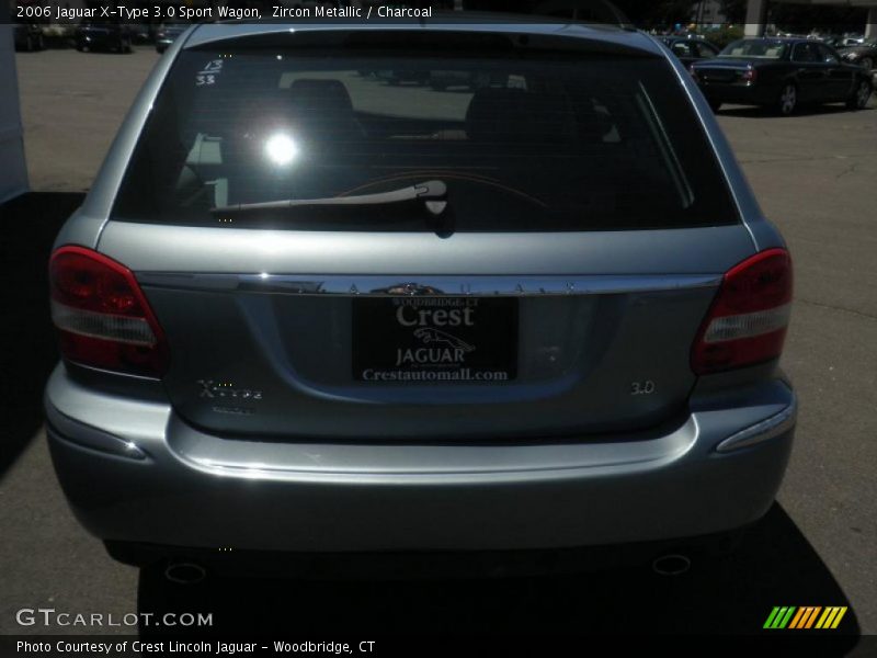 Zircon Metallic / Charcoal 2006 Jaguar X-Type 3.0 Sport Wagon