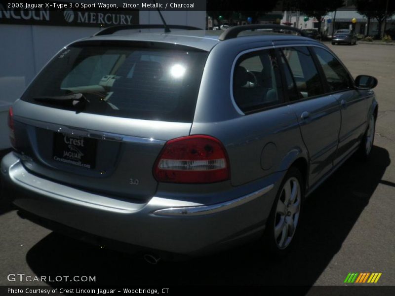 Zircon Metallic / Charcoal 2006 Jaguar X-Type 3.0 Sport Wagon