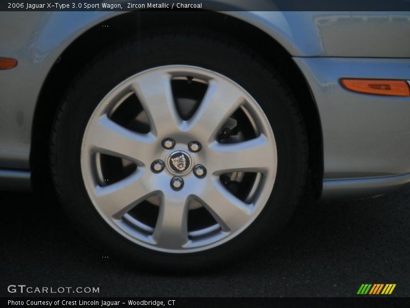 Zircon Metallic / Charcoal 2006 Jaguar X-Type 3.0 Sport Wagon