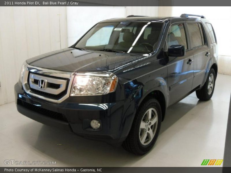 Bali Blue Pearl / Gray 2011 Honda Pilot EX
