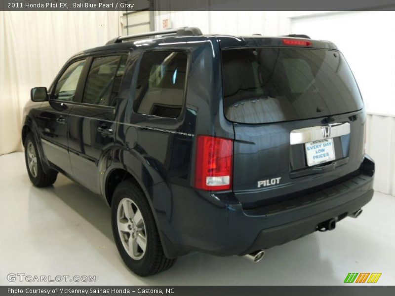 Bali Blue Pearl / Gray 2011 Honda Pilot EX