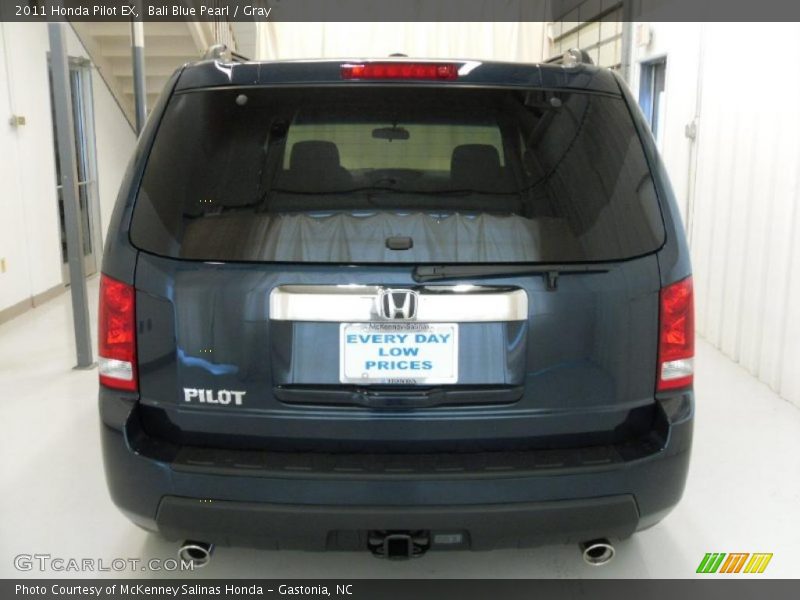 Bali Blue Pearl / Gray 2011 Honda Pilot EX