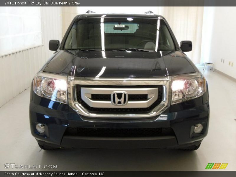 Bali Blue Pearl / Gray 2011 Honda Pilot EX