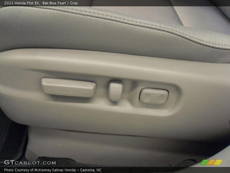 Bali Blue Pearl / Gray 2011 Honda Pilot EX