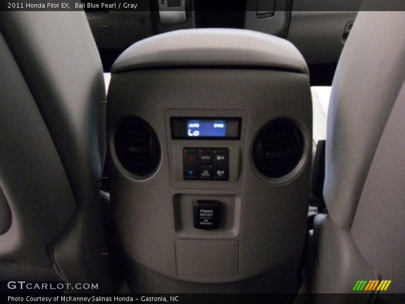Bali Blue Pearl / Gray 2011 Honda Pilot EX