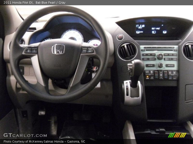 Bali Blue Pearl / Gray 2011 Honda Pilot EX