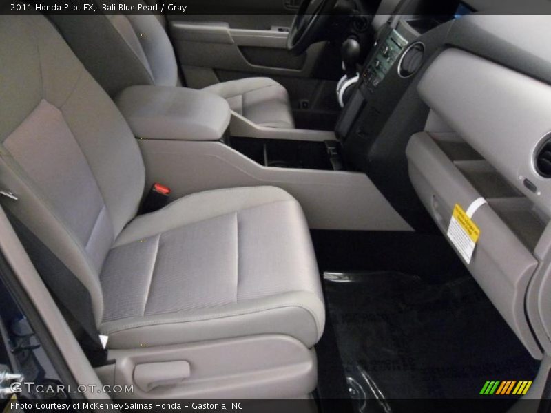 Bali Blue Pearl / Gray 2011 Honda Pilot EX