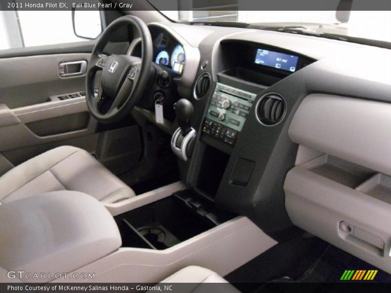 Bali Blue Pearl / Gray 2011 Honda Pilot EX