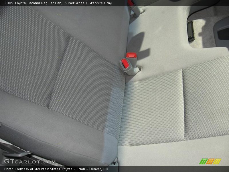 Super White / Graphite Gray 2009 Toyota Tacoma Regular Cab