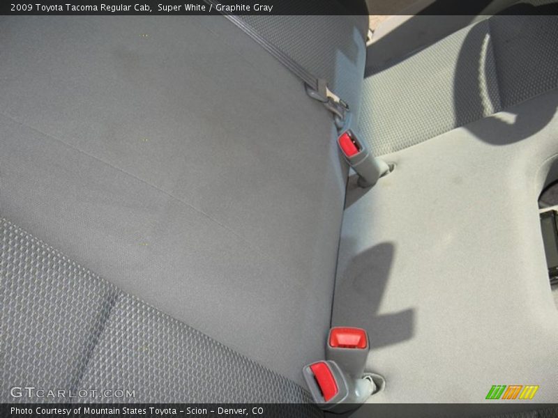 Super White / Graphite Gray 2009 Toyota Tacoma Regular Cab