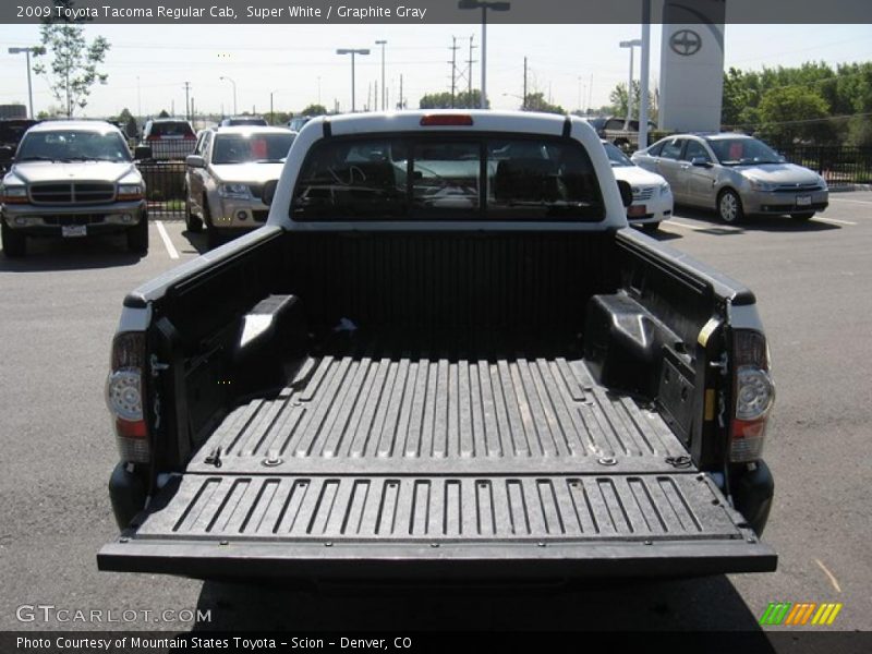 Super White / Graphite Gray 2009 Toyota Tacoma Regular Cab