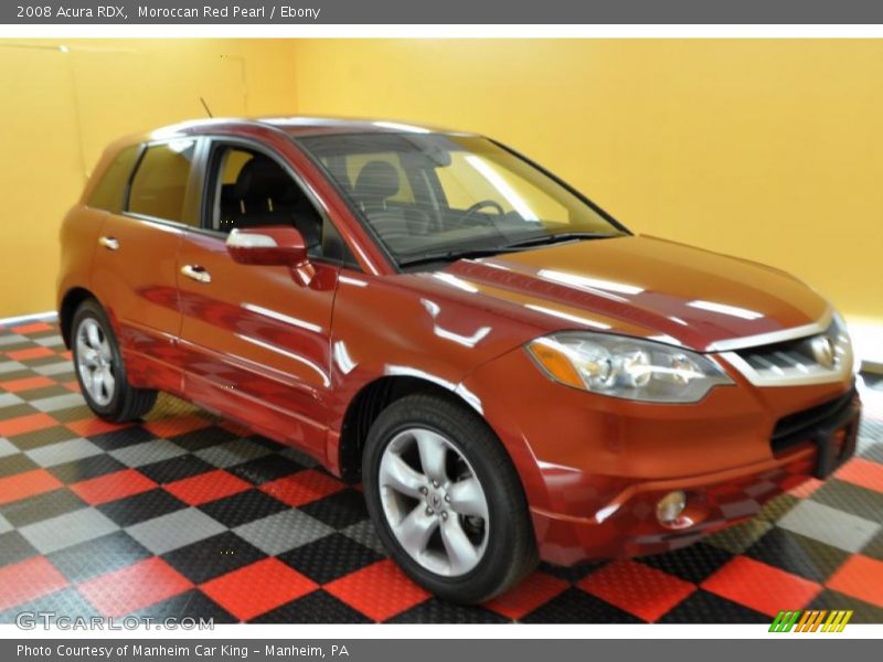 Moroccan Red Pearl / Ebony 2008 Acura RDX