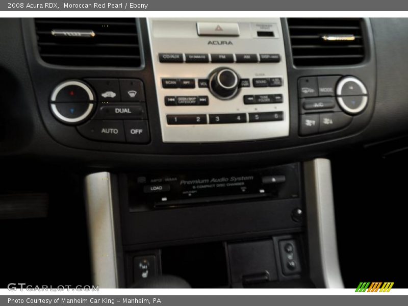 Moroccan Red Pearl / Ebony 2008 Acura RDX