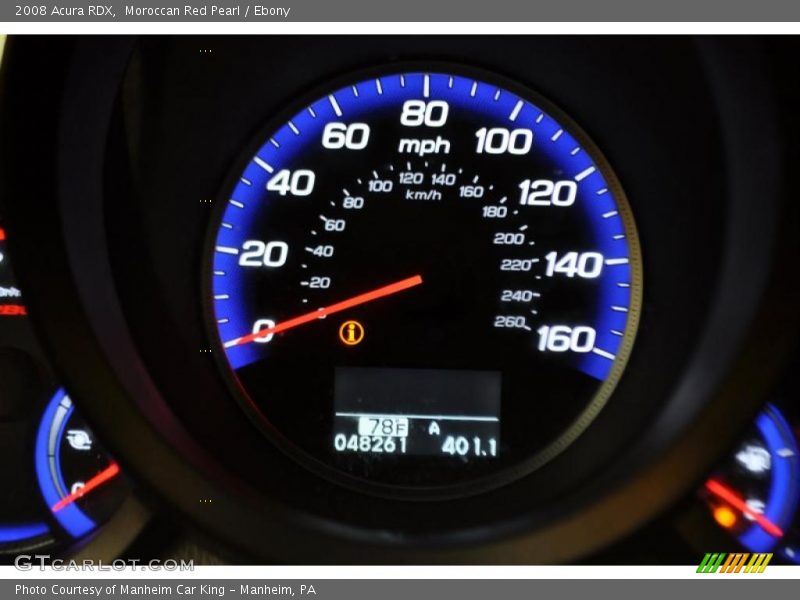 Moroccan Red Pearl / Ebony 2008 Acura RDX