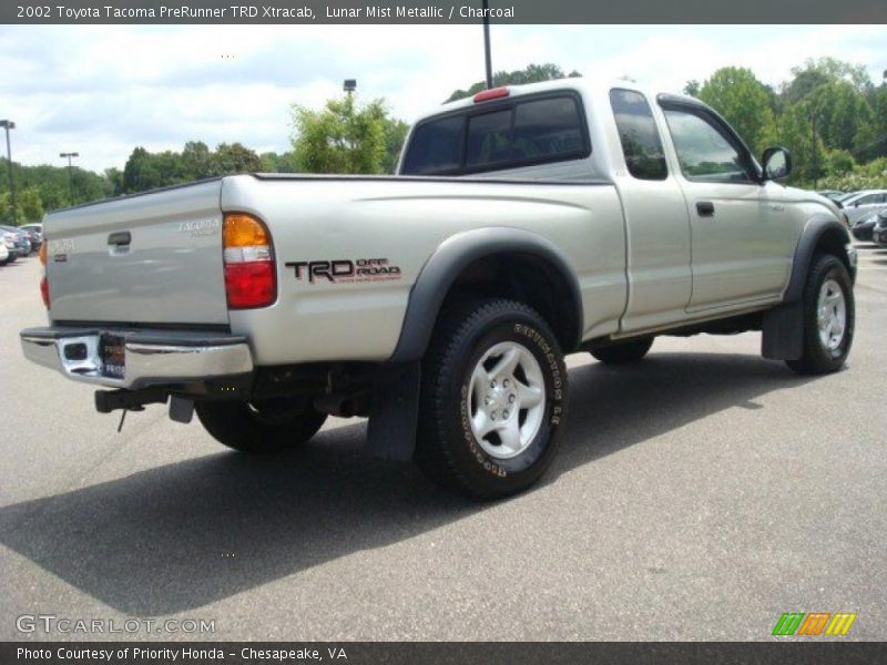 Lunar Mist Metallic / Charcoal 2002 Toyota Tacoma PreRunner TRD Xtracab