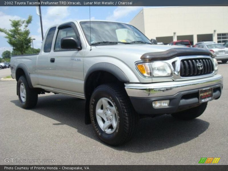 Lunar Mist Metallic / Charcoal 2002 Toyota Tacoma PreRunner TRD Xtracab