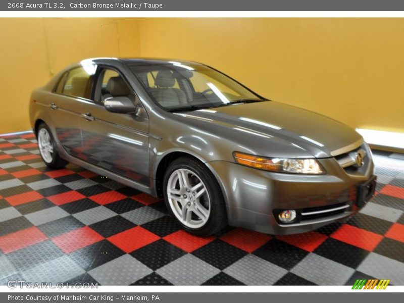 Carbon Bronze Metallic / Taupe 2008 Acura TL 3.2
