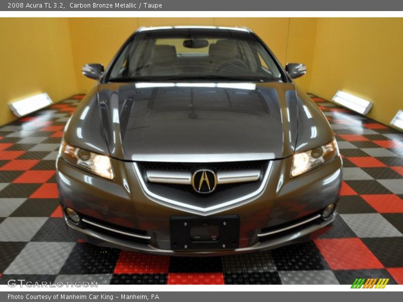 Carbon Bronze Metallic / Taupe 2008 Acura TL 3.2