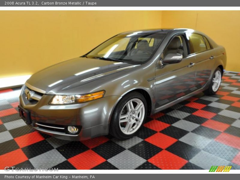 Carbon Bronze Metallic / Taupe 2008 Acura TL 3.2