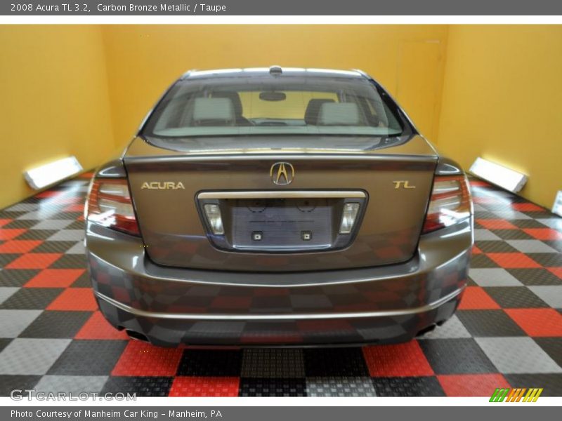 Carbon Bronze Metallic / Taupe 2008 Acura TL 3.2