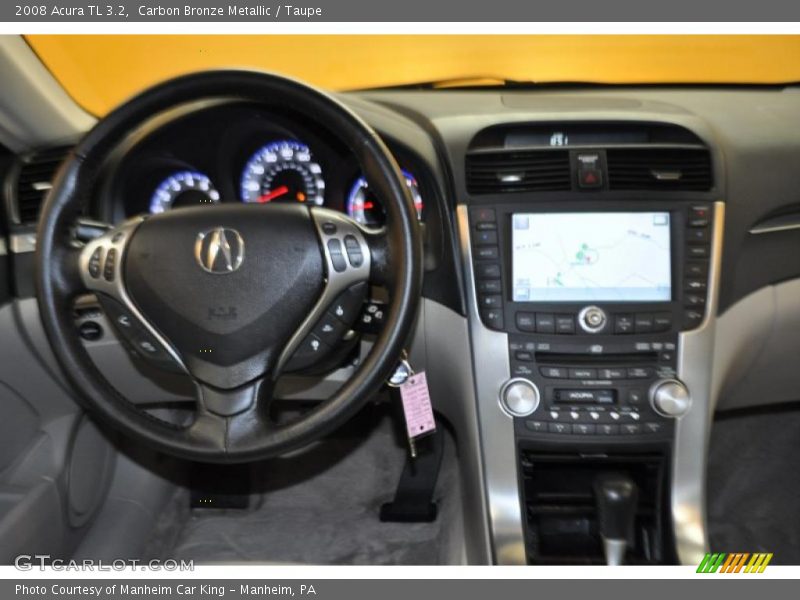 Carbon Bronze Metallic / Taupe 2008 Acura TL 3.2