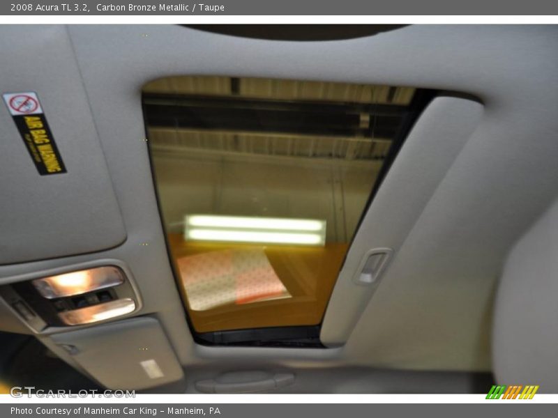 Carbon Bronze Metallic / Taupe 2008 Acura TL 3.2