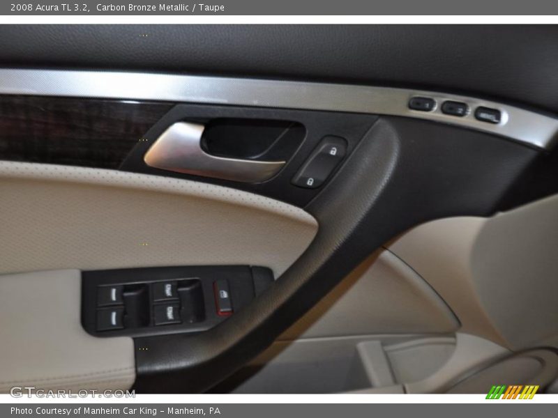 Carbon Bronze Metallic / Taupe 2008 Acura TL 3.2