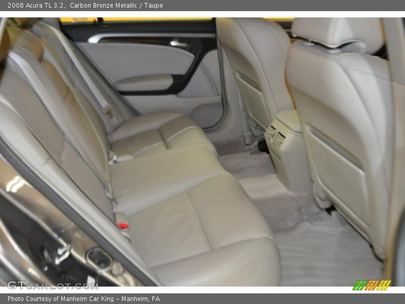 Carbon Bronze Metallic / Taupe 2008 Acura TL 3.2