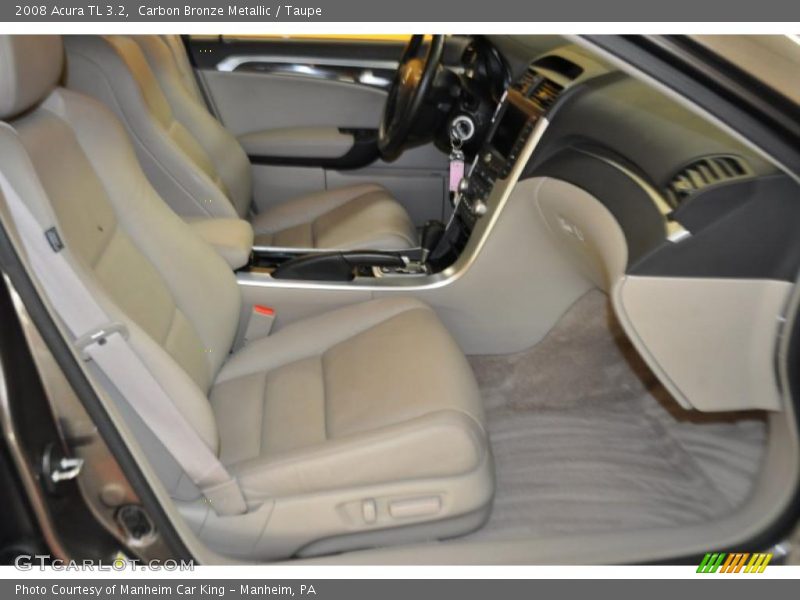 Carbon Bronze Metallic / Taupe 2008 Acura TL 3.2