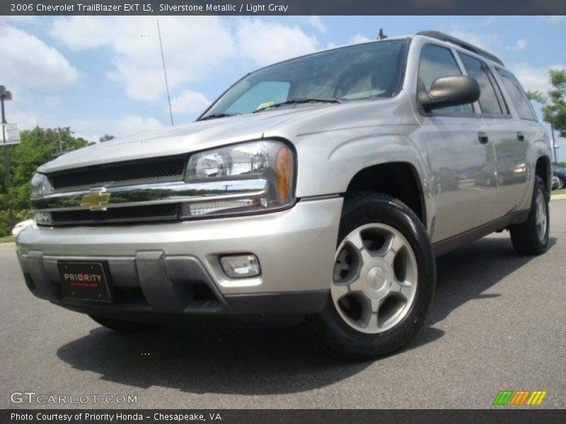 Silverstone Metallic / Light Gray 2006 Chevrolet TrailBlazer EXT LS