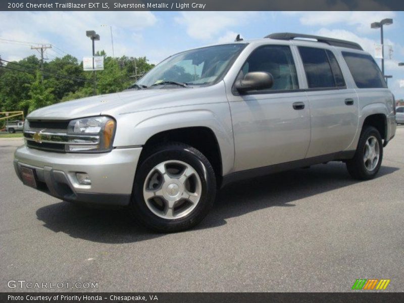 Silverstone Metallic / Light Gray 2006 Chevrolet TrailBlazer EXT LS