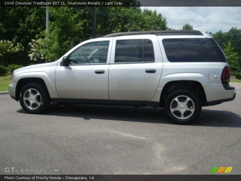 Silverstone Metallic / Light Gray 2006 Chevrolet TrailBlazer EXT LS
