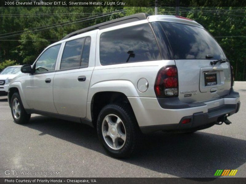 Silverstone Metallic / Light Gray 2006 Chevrolet TrailBlazer EXT LS