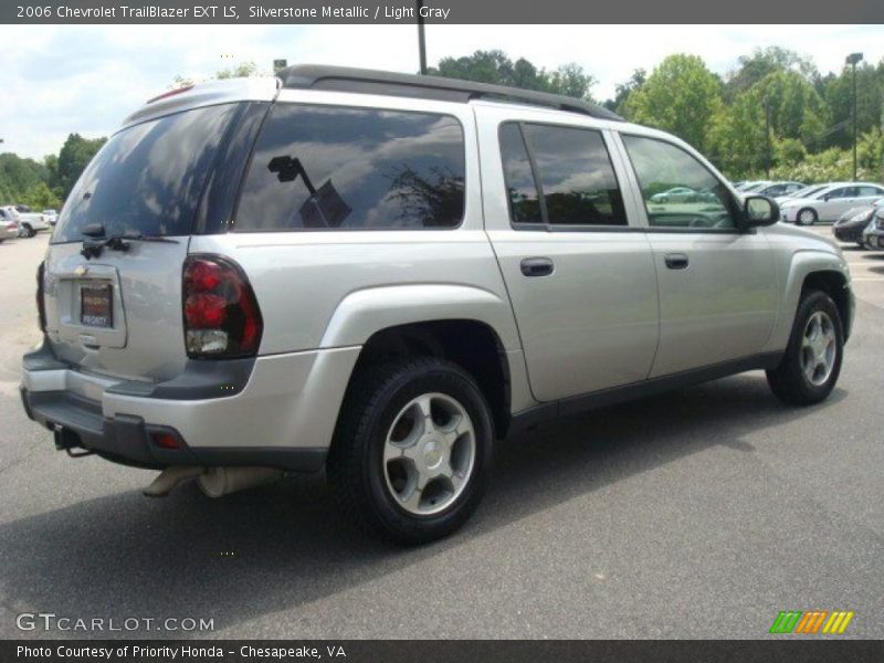 Silverstone Metallic / Light Gray 2006 Chevrolet TrailBlazer EXT LS