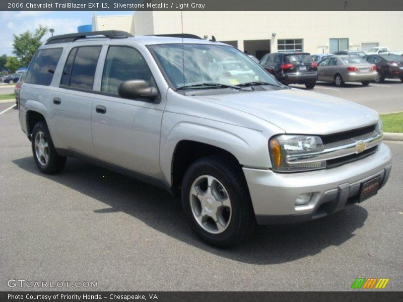 Silverstone Metallic / Light Gray 2006 Chevrolet TrailBlazer EXT LS