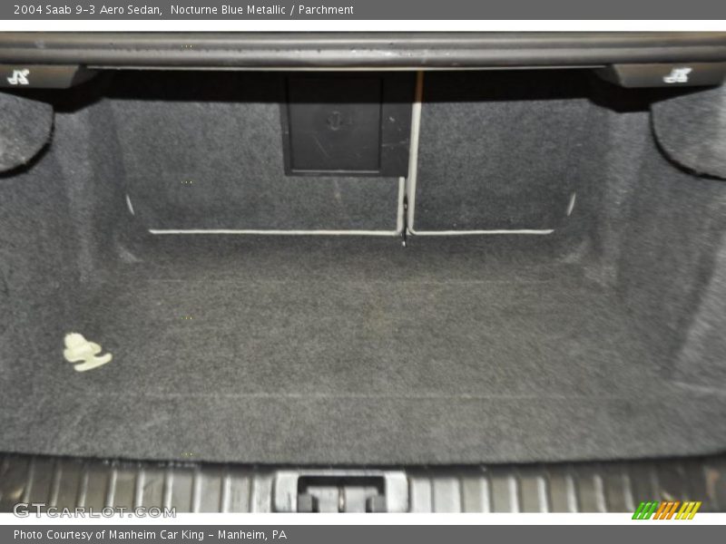 Nocturne Blue Metallic / Parchment 2004 Saab 9-3 Aero Sedan