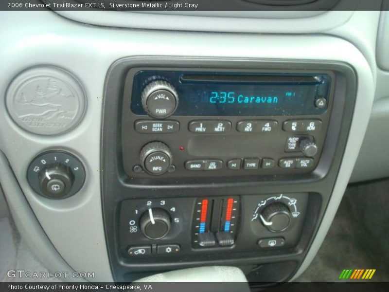 Silverstone Metallic / Light Gray 2006 Chevrolet TrailBlazer EXT LS