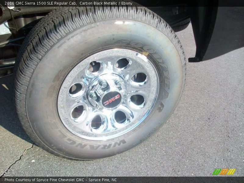 Carbon Black Metallic / Ebony 2010 GMC Sierra 1500 SLE Regular Cab