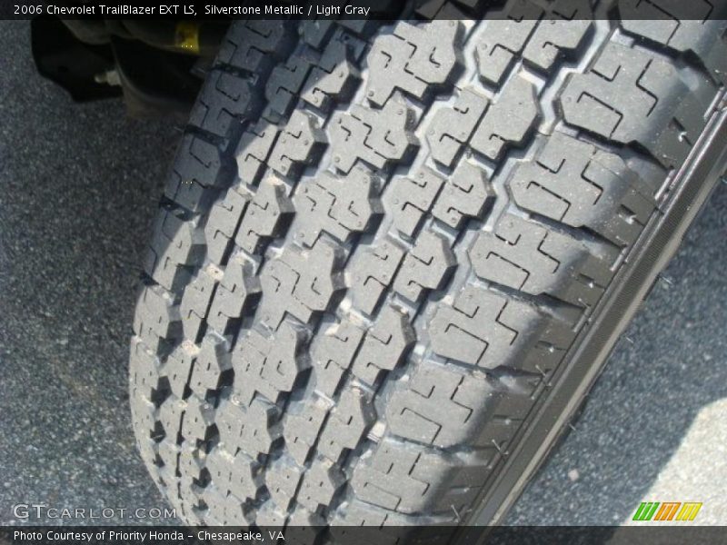 Silverstone Metallic / Light Gray 2006 Chevrolet TrailBlazer EXT LS