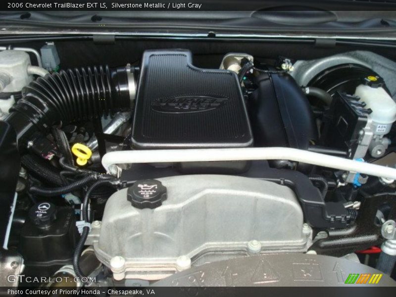Silverstone Metallic / Light Gray 2006 Chevrolet TrailBlazer EXT LS