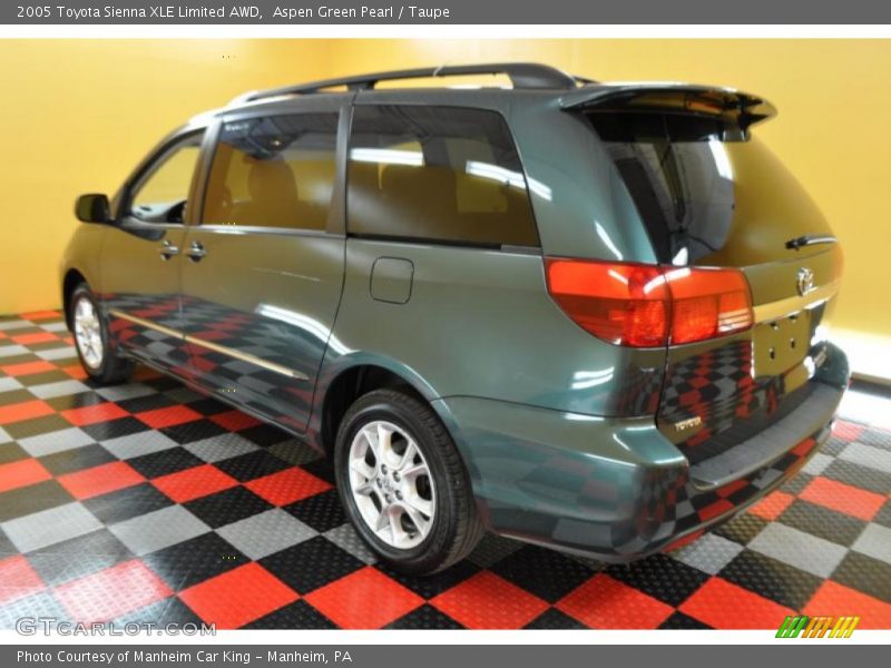Aspen Green Pearl / Taupe 2005 Toyota Sienna XLE Limited AWD