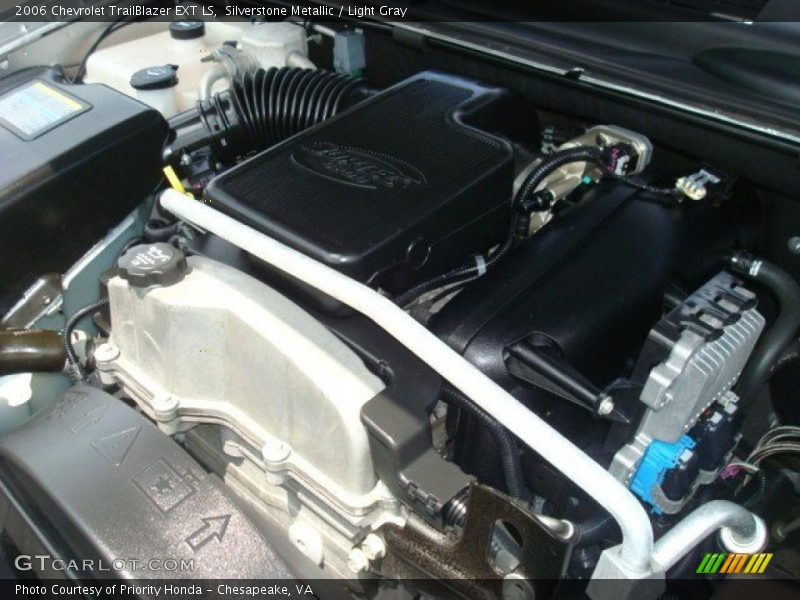 Silverstone Metallic / Light Gray 2006 Chevrolet TrailBlazer EXT LS