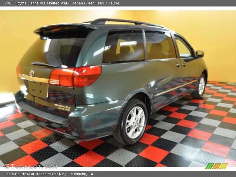 Aspen Green Pearl / Taupe 2005 Toyota Sienna XLE Limited AWD