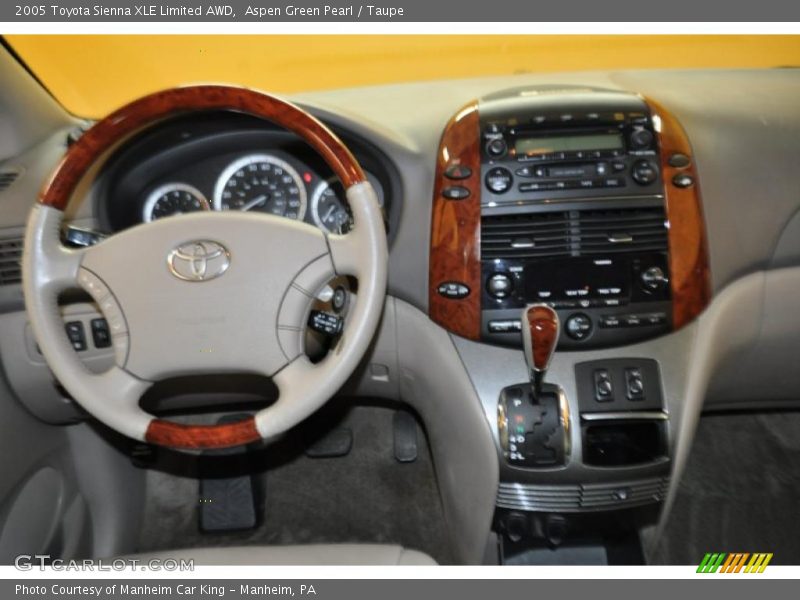 Aspen Green Pearl / Taupe 2005 Toyota Sienna XLE Limited AWD